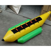 바나나 보트 수상 레저 풍선 워터 파크 게임 여름, 2tubes for 8 people