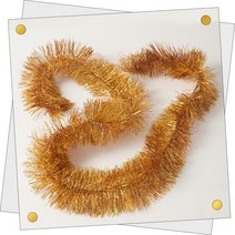 플라워트리 *크리스마스 고급 장식* 트리 모루&비드 플트 H 크리스마스인테리어장식, H05.레인모루-150cm(2PCS)-골드