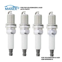 인젝터 연료펌프 실린더 벨트 냉각팬 4PCS 06H905601A 플래티넘 스파크 플러그 A3 A4 A5 Q5 R8 S5 Jetta Passat Tiguan A4L 06H 905 6