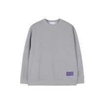 리버클래시 온라인 단독 LIW41923 멜란지 그레이 아트웍 스웨트셔츠