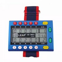 게이트볼 점수 계산 득점기 밴드 스코어 카운트 다운 디지털 팔찌, 블루