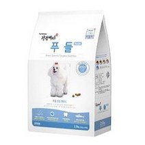 애견사료 푸들 전용 건식 사료 치석예방 관절보호 1.2kg, 쿠팡 블루마켓 푸들전용-1.2kg