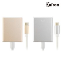 [KT알파쇼핑]칼론 KC-HG01 USB 3.1 Type-C to HDMI 초고속 C타입 컨버터 노트북 고해상도 모니터 TV PC 프로젝터 미러링 화면 확장 HDCP 지원 핫스왑 UHD, 칼론 KC-HG01 골드, 칼론 KC-HG01 골드_색상_상세페이지참조