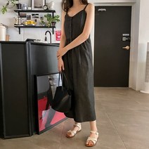 케티 데님 뷔스티에 롱원피스(코튼 여름)