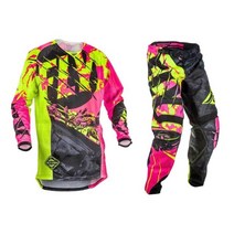 플라이 피쉬 오토바이 저지 앰프 바지 정장 콤보 motocross mx 레이싱 정장 먼지 자전거 atv 사이클링 오프로드 라이딩 기어 세트 s-xxl, 핑크엠