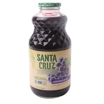 산타크루즈오가닉 콩코드 그레이프 주스 프롬 컨센트레이트 글루텐 프리, 946ml, 1개