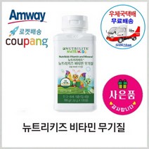 암웨이 뉴트리키즈 비타민 무기질 + 사은품 (꼬리빗) 증정 [우체국택배/무료배송]