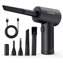 압축 공기 먼지떨이 - 110000RPM 3단 전기 공기 먼지떨이 키보드 클리너용 7800mAh 배터리 무선 먼지 송풍기 사무용 컴퓨터용 충전식 공기 송풍기 AIC 캔, 90000RPM