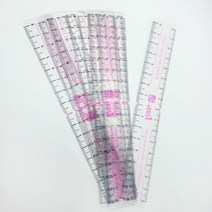 말랑 눈썹자 투명 수량선택 얇은 투명자, 10개입