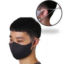 운동선수 마스크 운동용 스포츠 빅사이즈 헬스 대형 메쉬 매쉬 수영장 숨쉬기 편한 재사용, 블랙