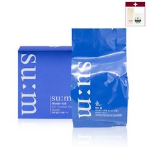 숨37도 워터풀 씨씨 CC쿠션 퍼펙트 피니쉬 15g (리필) (+1ml 샘플 증정), 리필_1개, 1호