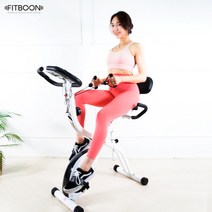 핏분 가정용 실내 자전거, 화이트, FB-CY1000