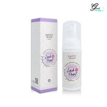 래쉬포인트 버블 래쉬샴푸 아이메이크업 속눈썹샴푸 리무버 바닐라로즈, 50ml