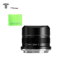 TTArtisan 32mm F2.8 AF 단렌즈 풀프레임 니콘용 니콘 Z 마운드용 ZFC Z5 Z6 Z7, 블랙-니콘 Z 마운드용