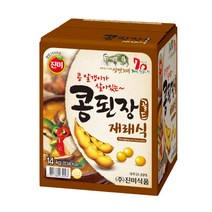 진미 일식 콩된장 14kg 업소용된장, 1
