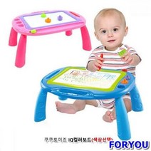ForU102 쿠쿠토이즈 컬러보드 학습보드 어린이학습보드판 학습보드판 보드판 그림판, 블루*본상품