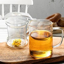 리빙나인 티망 내열유리 머그컵 450ml