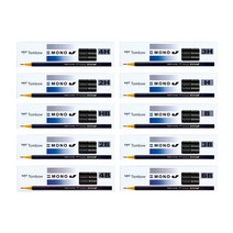 [코리아스퀘어] 톰보 모노J 연필 1타, 4H