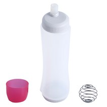 팬케이크 디스펜서 반죽 컵케이크 베이킹 깔때기 믹서 블렌딩 블렌더 통, 회색  Gray