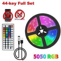 LED 스트립 조명 USB Led RGB 테이프 5050 5V 유연한 램프 리본 크리스마스 장식 집, 03 44-key_03 3m