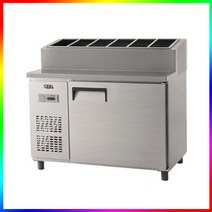 유니크 토핑 냉장고 올스텐 1200 4자 아나로그 UDS-12RPAR, 직냉식 스텐 토핑냉장고 UDS-12RPAR