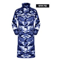 [모비딕컴퍼니] 우비 방풍우의 비옷 레인코트 낚시우비 배달우비 캠핑우비 농사우비 우의, 카모플라주_4XL