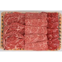 마장동 미트밴드 1++ 투뿔한우 실속 모듬 선물세트(총중량2kg)
