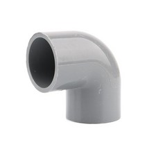 pvc관 pvc파이프 배관 부속 배관자재 연결 1pc 20 25 32mm 그레이 PVC 파이프 커넥터 스트레이트 엘보 티, 03 Elbow_02 I.D 25mm