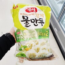 동원 감자 물만두 600gx2입, 종이박스 아이스팩, 600g