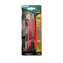 GOP254848KDS 오토락컷터칼 L-18 210x80x27mm LB-10WH(2장내장) 오토락 (1EA)