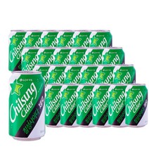 칠성사이다 제로 355ml x 24캔 탄산음료 제로사이다 음료수, 칠성사이다 제로 355ml x 24캔/