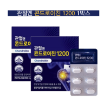 소연골 관절엔 콘드로이친1200 소유래 무릎관절 식약처인증 세트구성, 60정 x 1박스