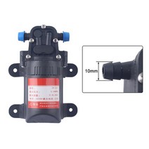 농업용 펌프 워터 펌프 C 12V 70PSI 35L/Min 농업 전기 블랙 마이크로 고압 다이어프램 물 분무기 세차, 01 C 12V