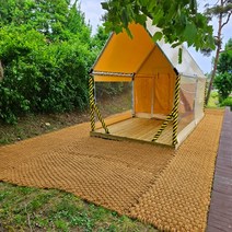 야자매트 1.0M X 길이 5M X 두께 35mm 공장직영, 1개