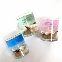 달빛마녀캔들 달빛마녀캔들 7온즈3개 바다 젤캔들 만들기키트 (8364912), 클린코튼 핑크