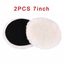 5인치광택패드 자동차광택기 2Pcs 자동차 양모 연마 패드 5/6/7 Inch 버핑 디스크 폴리 셔 버퍼에 대 한 왁, 03 금