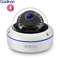 외부cctv Gadinan-5MP 4MP 8MP IP 카메라 오디오 마이크 모션 감지 IR 야간 투시경 실외 돔 POE 비디오 감시 CCTV 시큐리티 보호 아이피 사진 촬영 정확한, [05] 48V POE 8MP, [01] 2.8mm