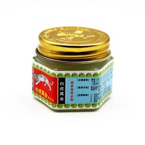 타이거 호랑이 크림 밤 파스15 그램/상자 박스 화이트 타이거 밤 통증 완화 석고 연고 곤충 물린 여분의 강, 한개옵션0, 1개