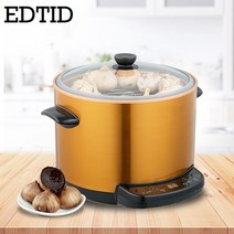 EDTID 자동 흑마늘 발효기 홈 DIY 다기능 Zymolysis 요구르트 메이커 낫토 집에서 그릭요거트만들기 플레인요거트만들기 6L