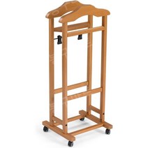 ARREDAMENTI ITALIA 2003 MIXER 침실용 옷걸이 (코트 구두 점퍼) 너도밤나무 원목 46 x 105 x 37cm 흰색, 체리