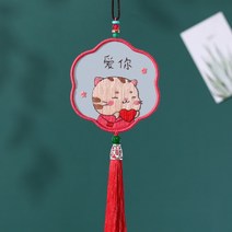 알파카인형 만들기 퀼트2022 수제 메쉬 키트 후지산 동물 무늬 후프 크로스 펀치 바늘 초보자를위한 실, 06 Cat love