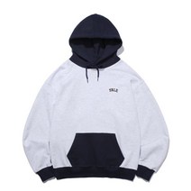 YALE 예일 ONEMILE WEAR SMALL ARCH HOODIE GRAY / NAVY