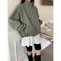블랙 집업 바람막이 가을 점퍼 운동복 아노락 코디