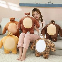 어깨빵 어깨깡패 곰동석 소두곰 인형 47cm, 소두곰인형
