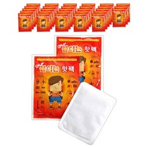 레츠고 붙이는 핫팩 48g 발열 찜질팩, 100개