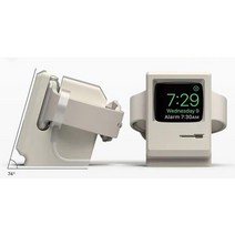 투에이비 애플워치 호환 충전독 워치독 스탠드 실리콘 거치대 레트로 클래식 VER., (충전독 클래식) 그레이