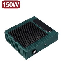 재사용 가능한 필터가있는 매니큐어 용 150W 고출력 네일 집진기 네일 클리닝 팬 조절 식 풍력 네일 아트, 03 Green_01 미국