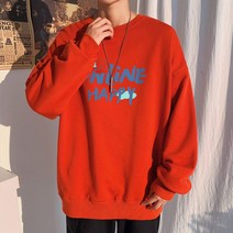 라운드 맨투맨 핫한 2023 봄계절 남성 트렌드 칼라 옷 긴 소매 티셔츠 WY163P28 4995474624