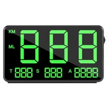 차량 속도계 hud 카플레이 모니터 c80 c90 c60s gps 헤드 업 디스플레이 디지털 자동차 과속 알람 범용 자동차 자전거 gps 헤드 업 디스플레이, 프로젝터가 아닌 c80