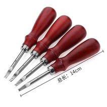 수공구가죽 공예용 날카로운 가장자리 베벨 러 0.8/1.0/1.2/1.5mm 스카이빙 나이프 커팅 핸드 크래프트 도, 05 1.6mm